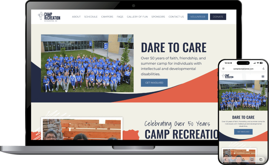 Camp ReCreation website